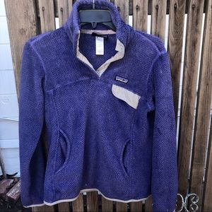 Patagonia Re-Tool Snap-T Fleece Pullover🟣